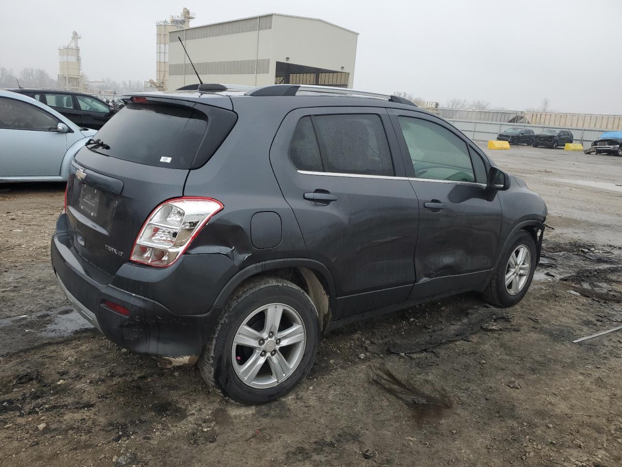 2016 Chevrolet Trax VIN 3GNCJLSB3GL275439 Copart auction photo, side / front end damage thumbnail 3