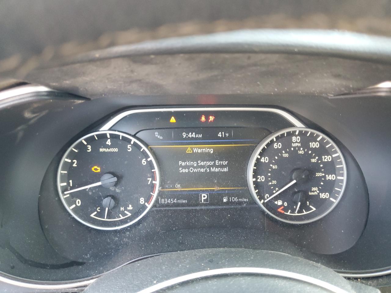 2016 Nissan Maxima VIN 1N4AA6AP8GC417350 Copart auction photo, front end damage thumbnail 9