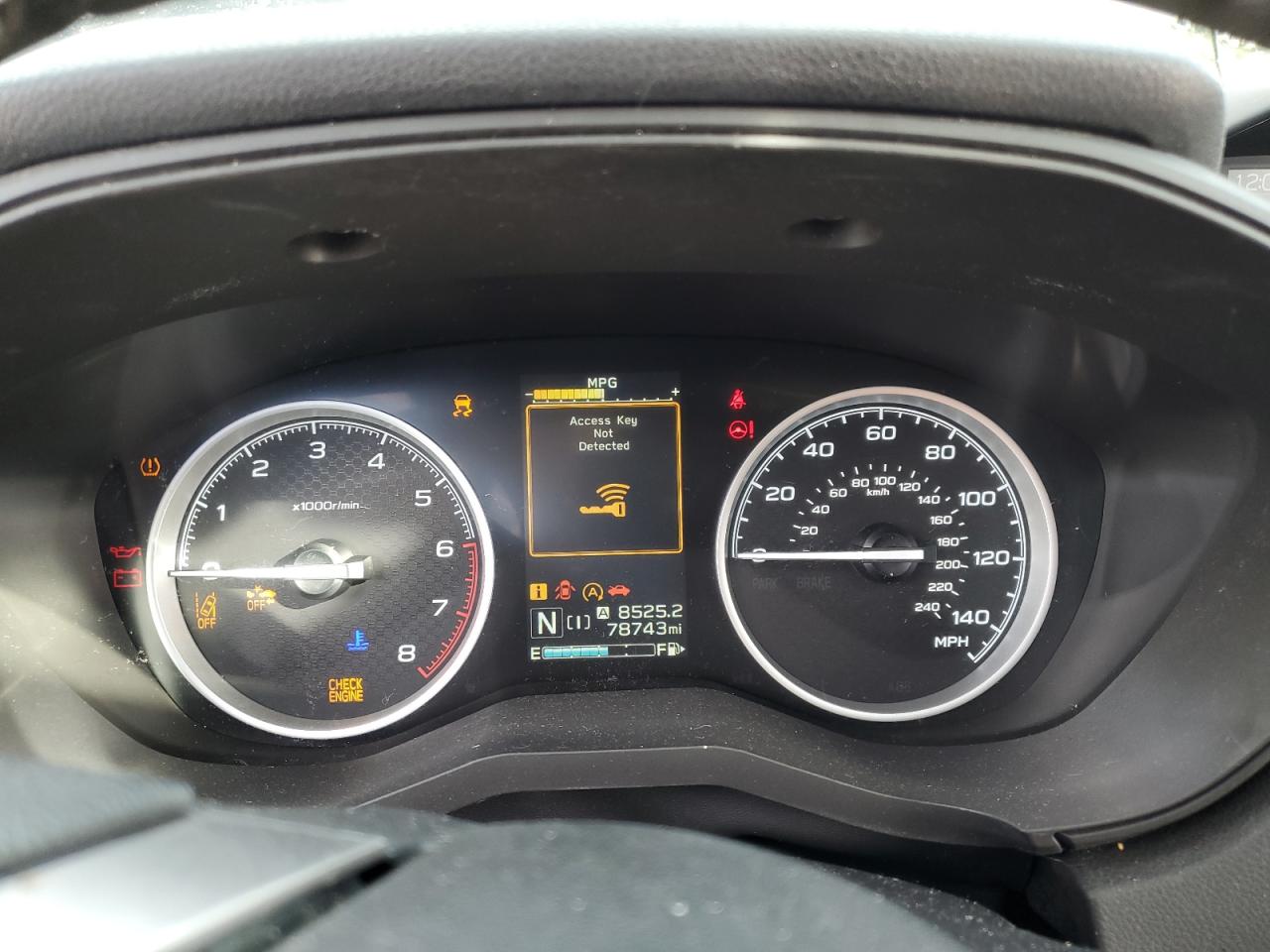 2019 Subaru Forester VIN JF2SKAGC1KH444244 Copart auction photo, front end / minor dent/scratches damage thumbnail 9