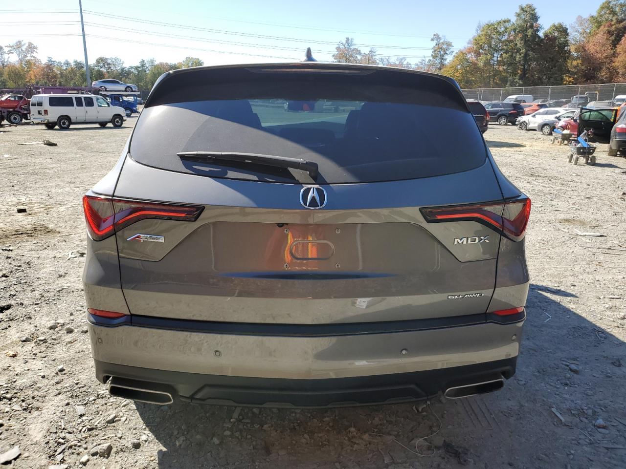 2022 Acura MDX VIN 5J8YE1H09NL048151 Copart auction photo, front end damage thumbnail 6
