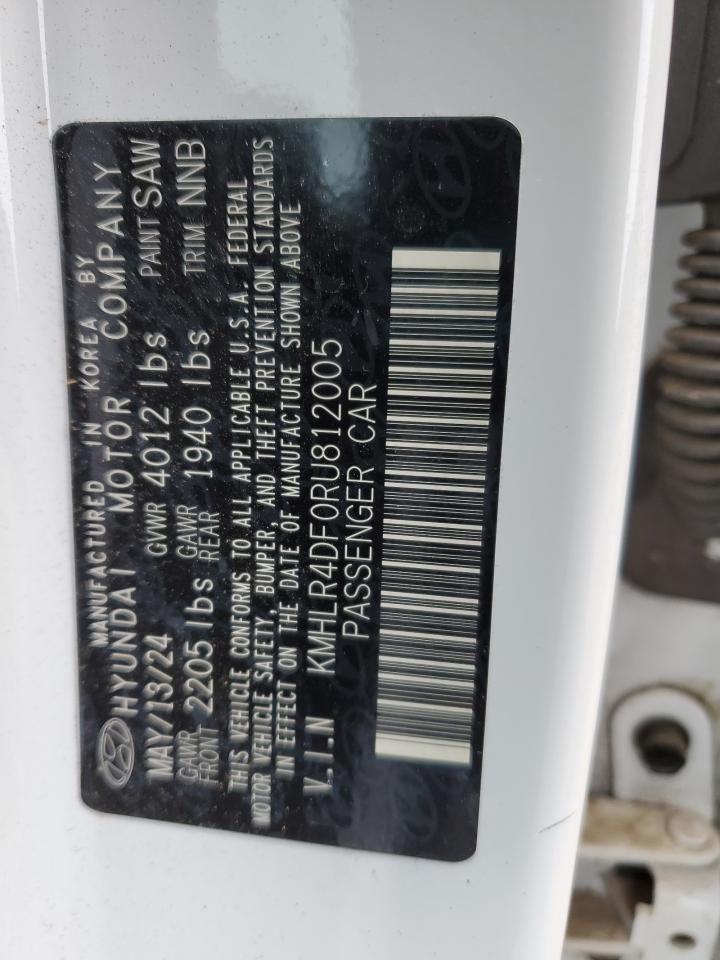2024 Hyundai Elantra VIN KMHLR4DF0RU812005 Copart auction photo, all over damage thumbnail 14