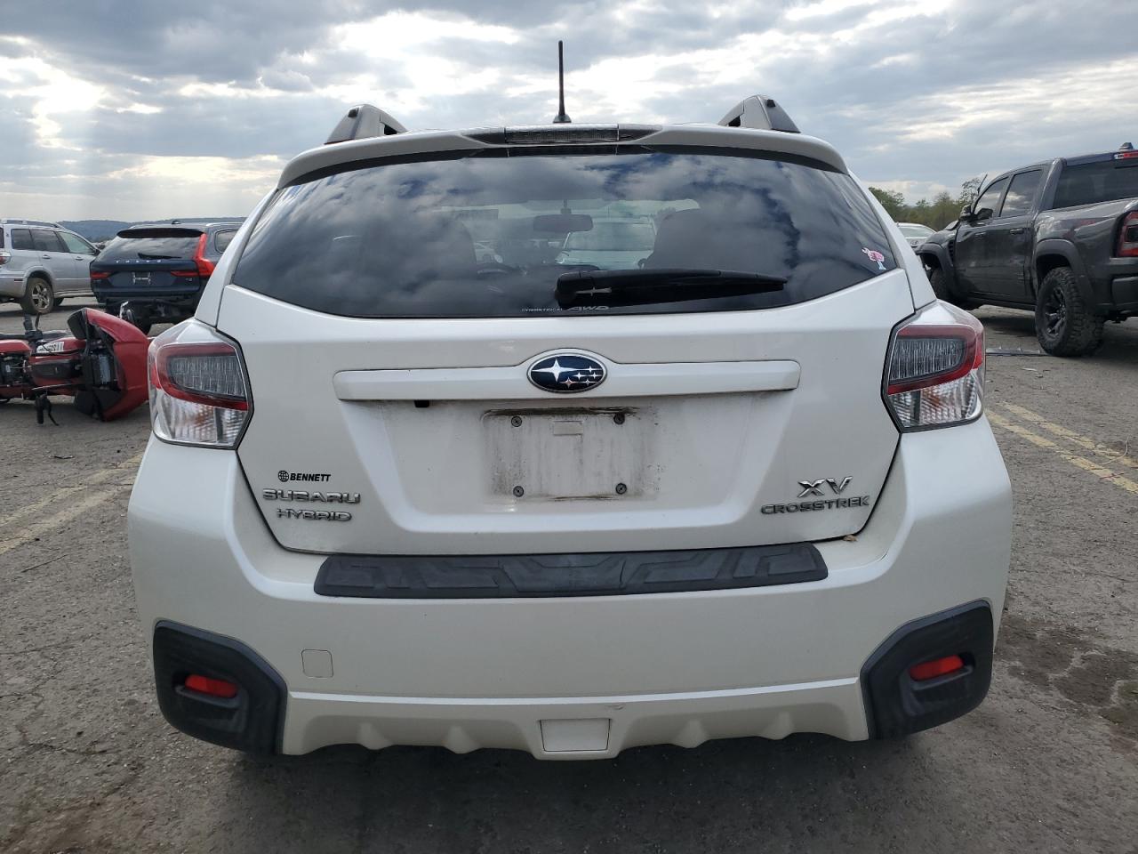 2014 Subaru XV VIN JF2GPBCC7EH223139 Copart auction photo, side / front end damage thumbnail 6