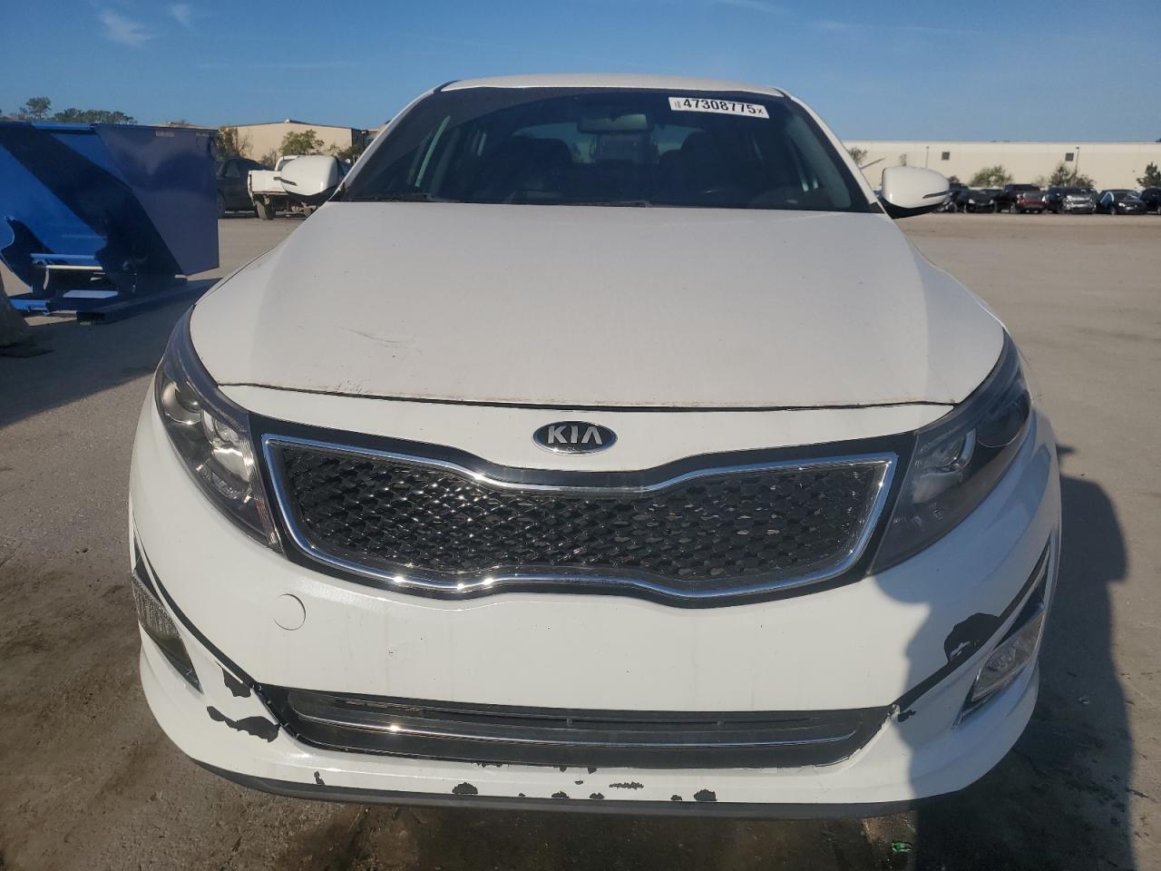 2014 KIA Optima VIN KNAGM4AD4E5065114 Copart auction photo, minor dent/scratches damage thumbnail 5