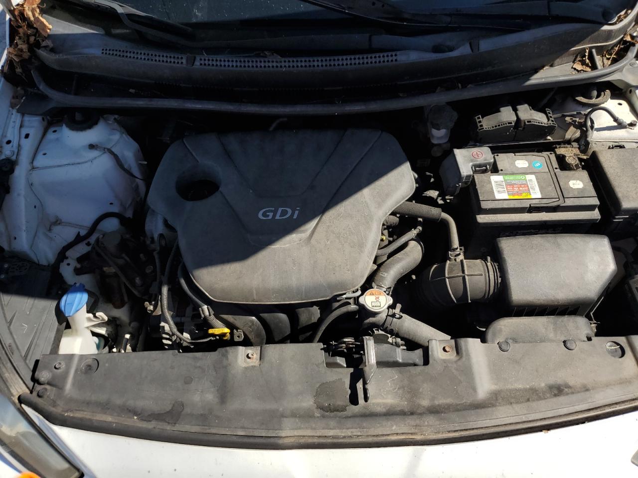 2014 Hyundai Accent VIN KMHCT5AE6EU153120 Copart auction photo, water/flood damage thumbnail 11