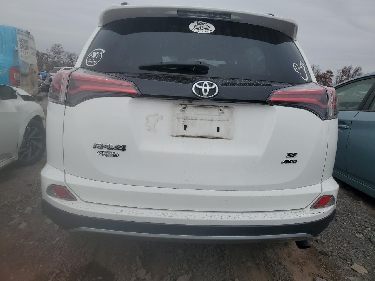 2017 Toyota RAV 4 VIN 2T3JFREV1HW623887 Copart auction photo, front end damage thumbnail 6