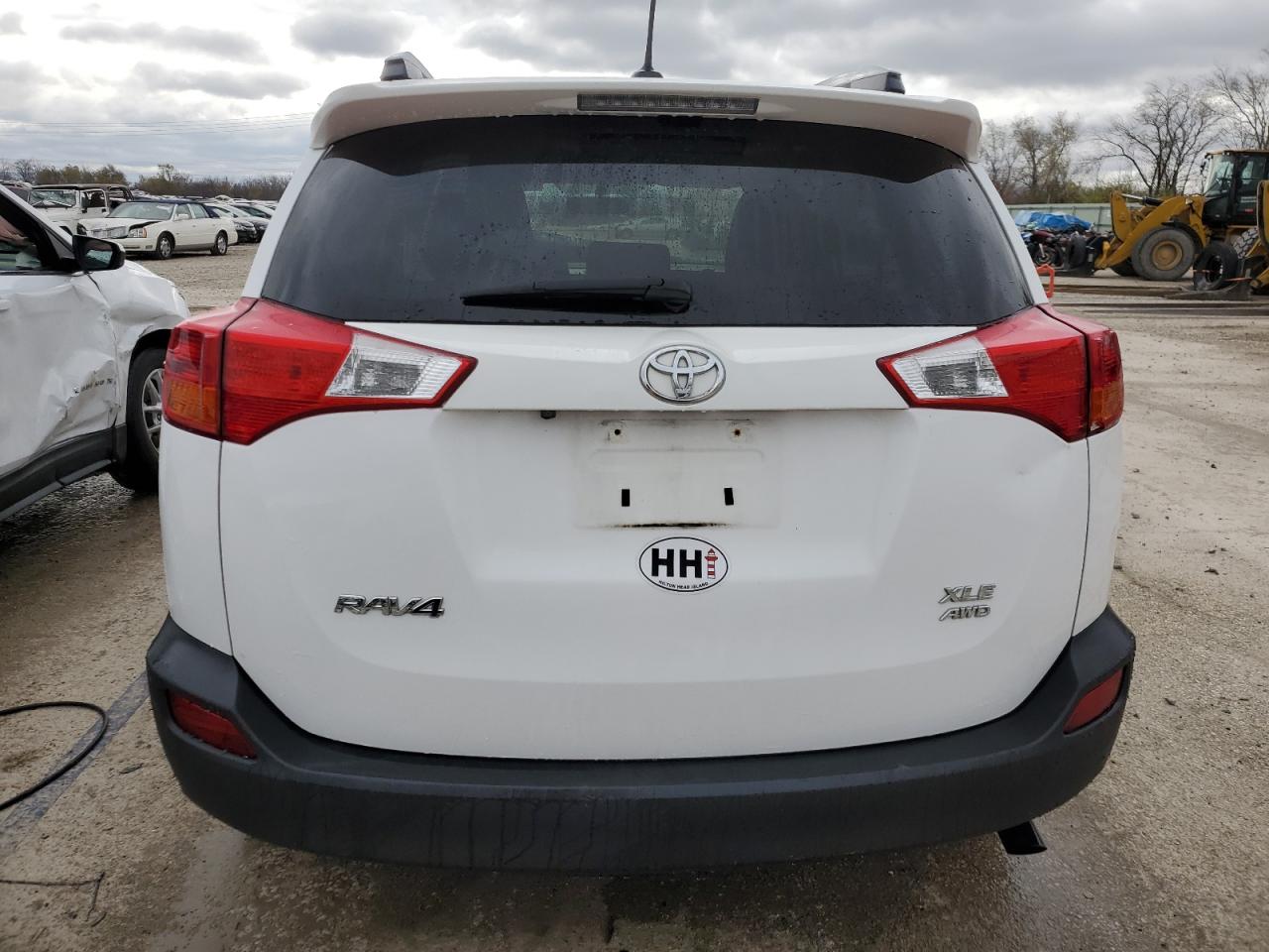 2014 Toyota RAV 4 VIN 2T3RFREV0EW147811 Copart auction photo, front end / side damage thumbnail 6