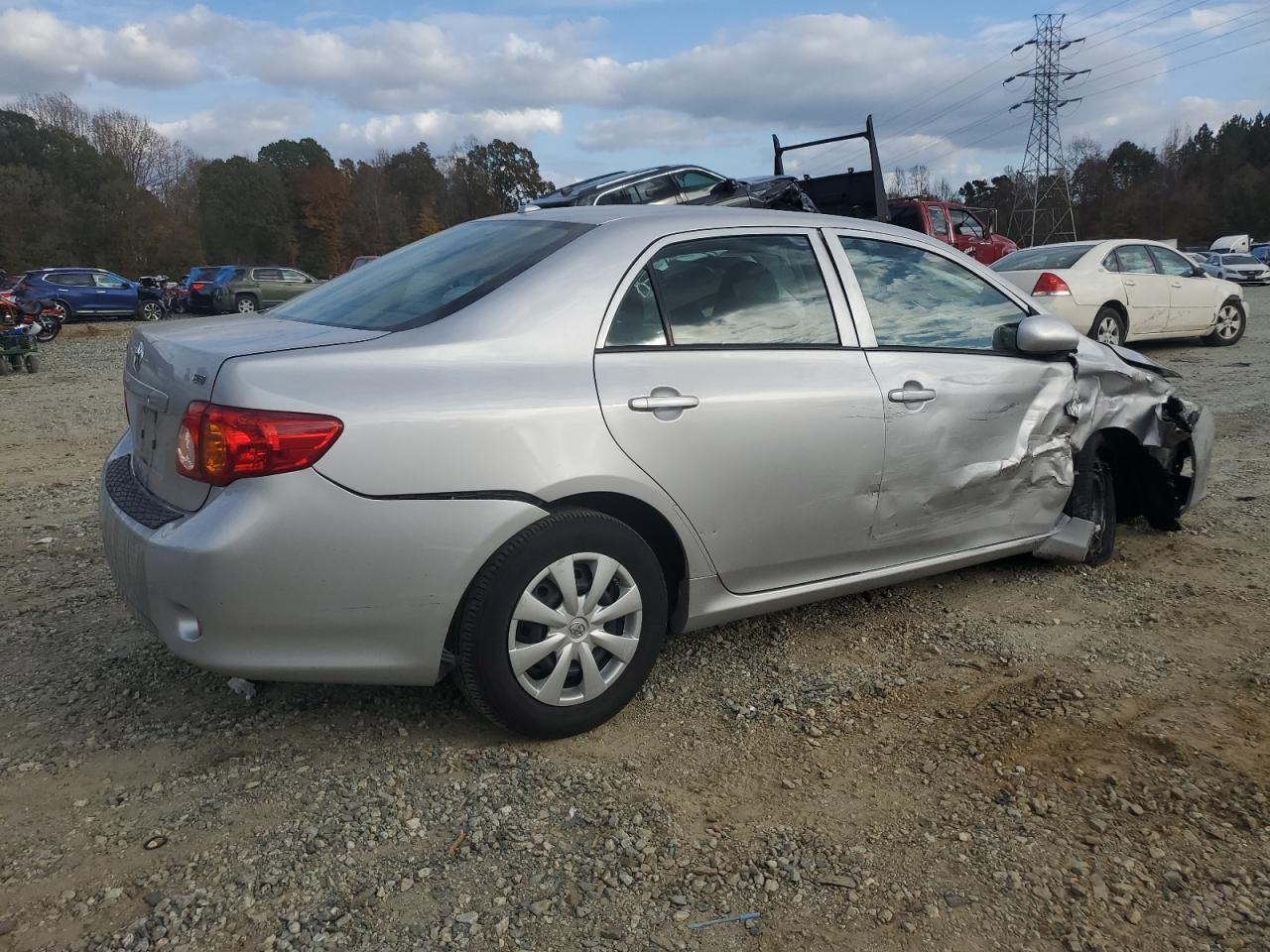 2010 Toyota Corolla VIN 2T1BU4EE3AC325614 Copart auction photo, all over damage thumbnail 3