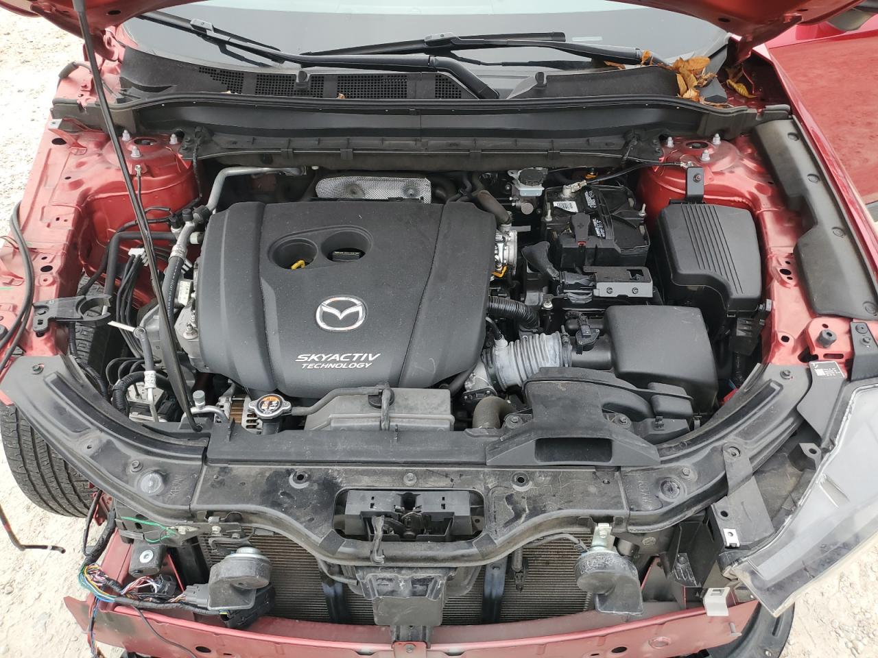 2019 Mazda CX-5 VIN JM3KFACM5K1523563 Copart auction photo, front end damage thumbnail 12