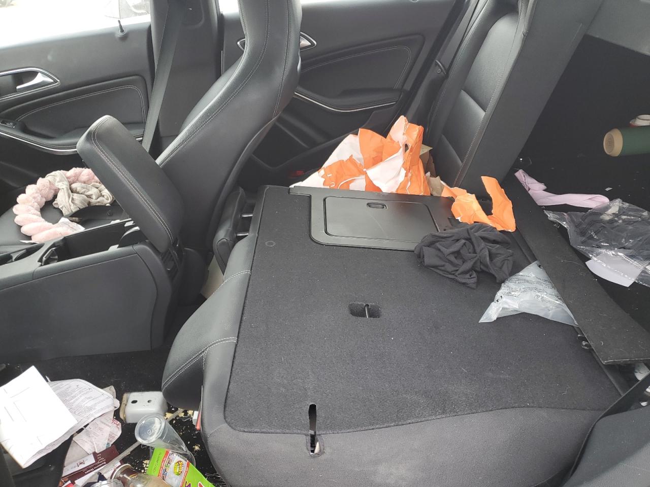 2018 Mercedes-Benz CLA-klasse VIN WDDSJ4EB5JN524455 Copart auction photo, vandalism / front end damage thumbnail 10