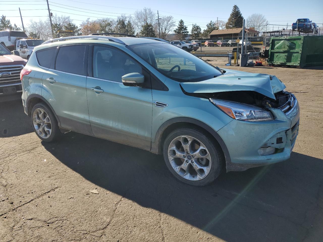 2013 Ford Escape VIN 1FMCU9J92DUA78292 Copart auction photo, front end damage thumbnail 4