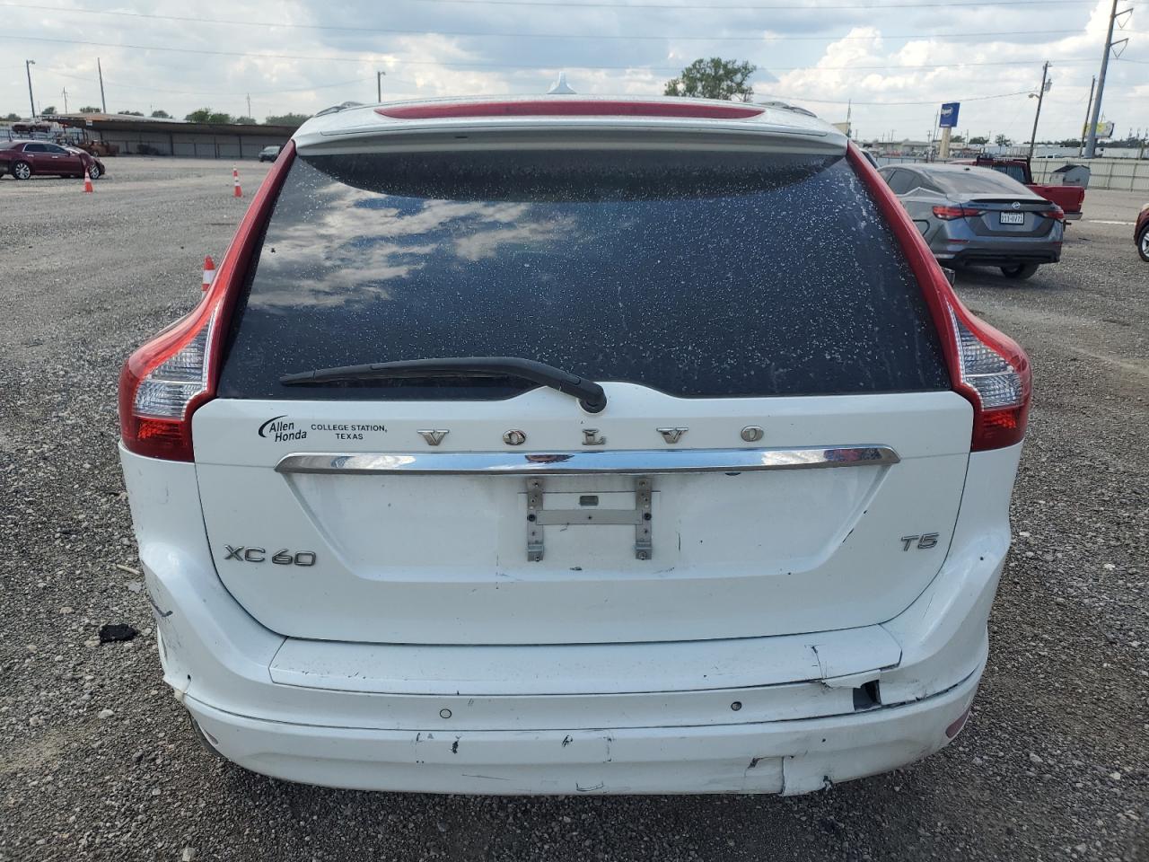 2016 Volvo XC60 VIN YV440MDK1G2854835 Copart auction photo, rear end / side damage thumbnail 6