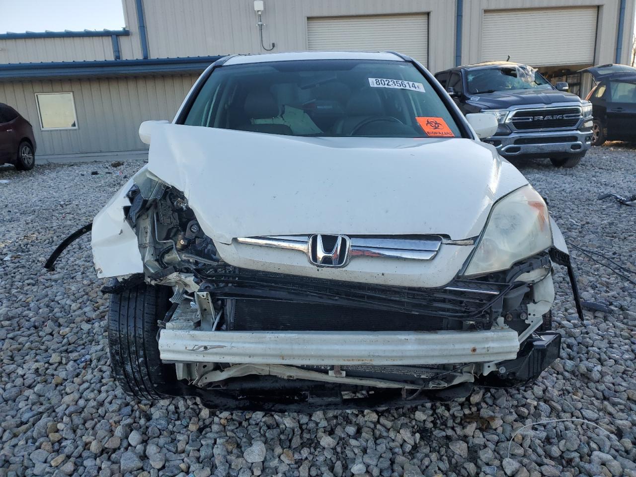 2009 Honda CR-V VIN 5J6RE48749L043036 Copart auction photo, front end damage thumbnail 5