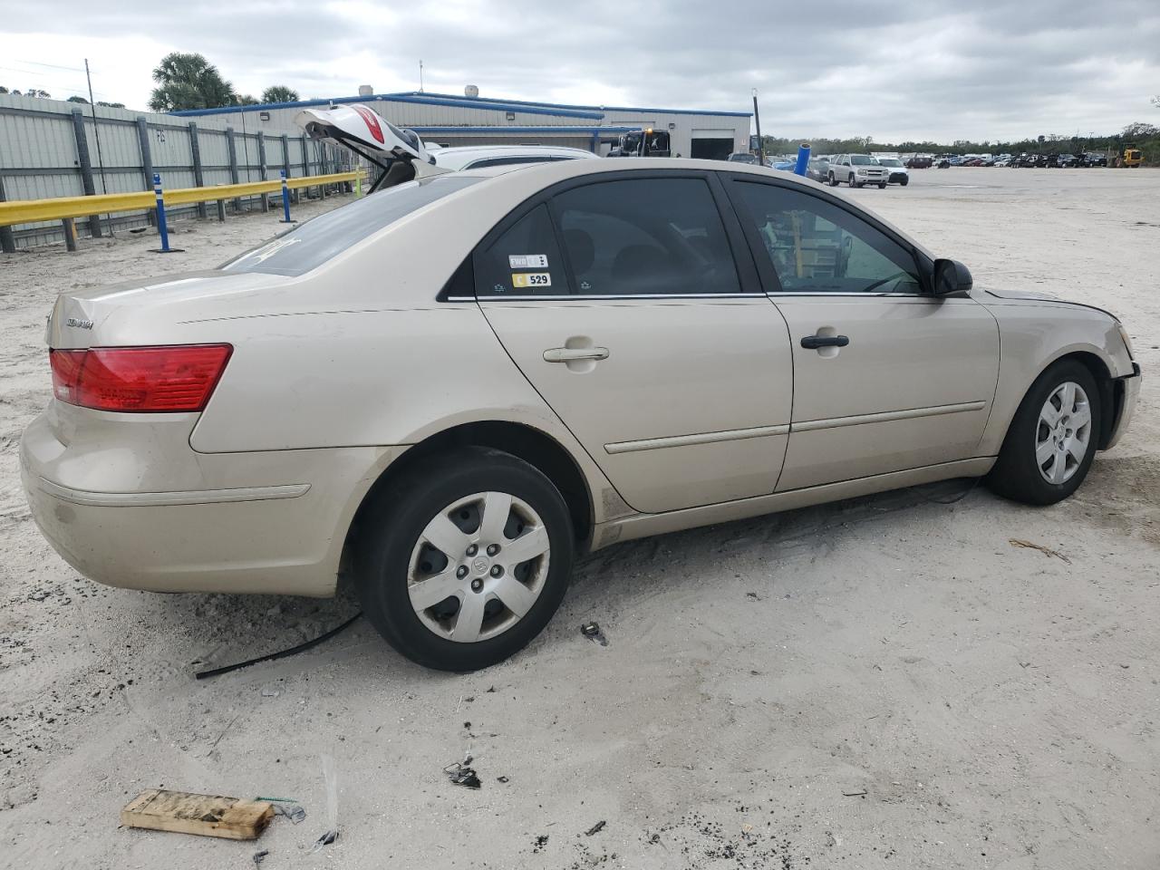 2009 Hyundai Sonata VIN 5NPET46C49H494160 Copart auction photo, front end / undercarriage damage thumbnail 3