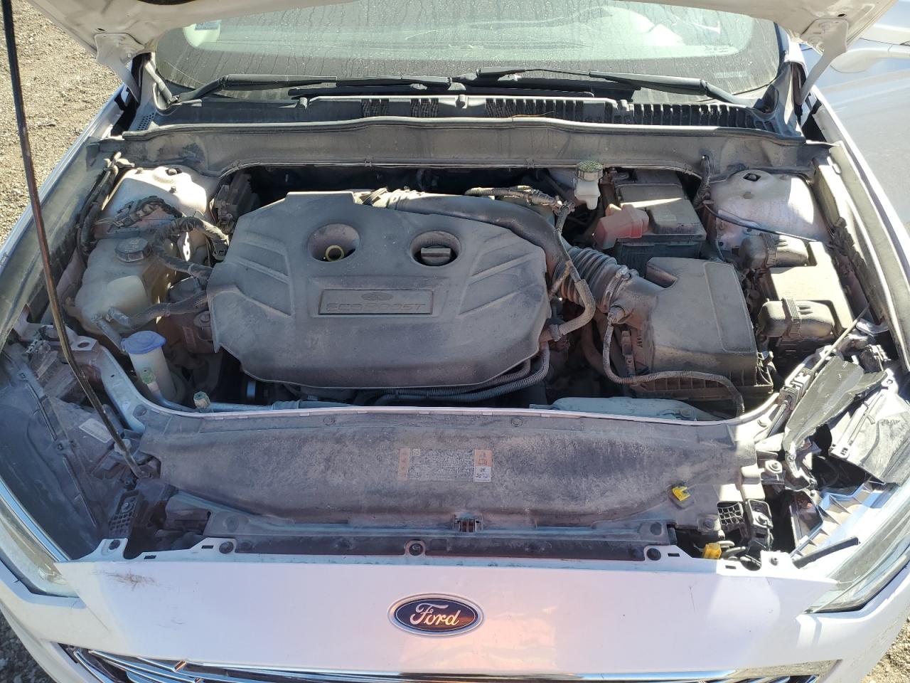 2017 Ford Fusion VIN 3FA6P0T9XHR328852 Copart auction photo, front end damage thumbnail 11
