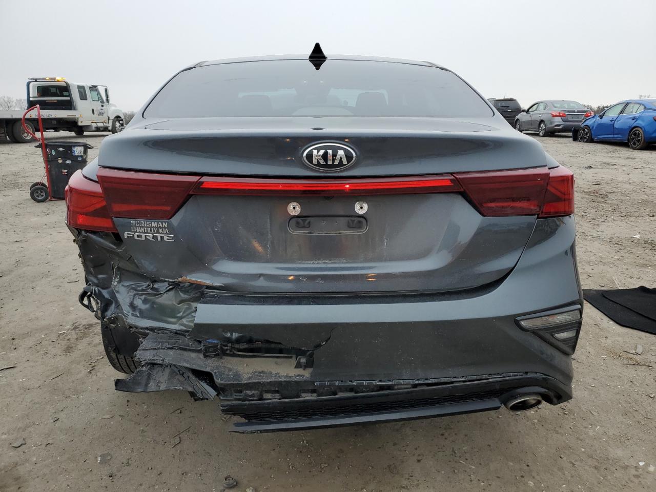2021 KIA Forte VIN 3KPF24AD5ME408875 Copart auction photo, rear end damage thumbnail 6