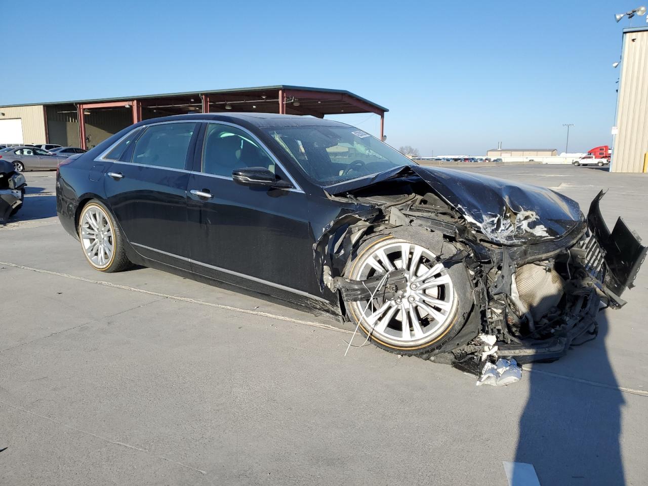 2017 Cadillac CT6 VIN 1G6KD5RS1HU164170 Copart auction photo, front end damage thumbnail 4