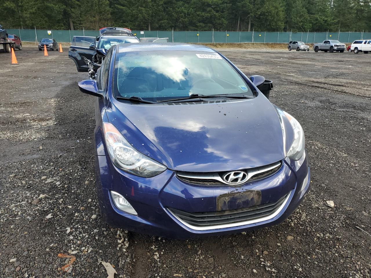 2013 Hyundai Elantra VIN 5NPDH4AE4DH212792 Copart auction photo, minor dent/scratches / vandalism damage thumbnail 5