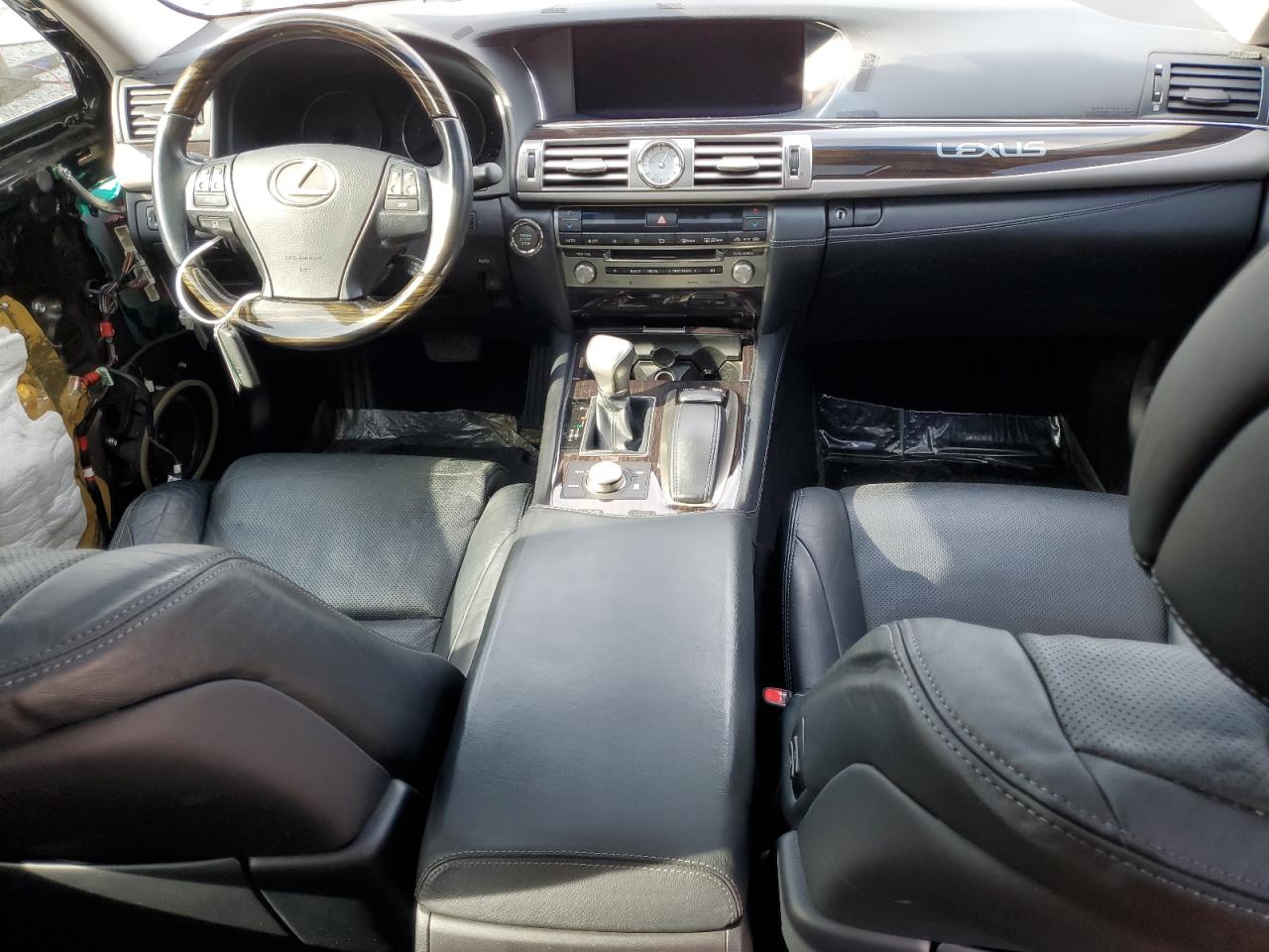 2013 Lexus LS VIN JTHCL5EF7D5015651 Copart auction photo, front end / mechanical damage thumbnail 8