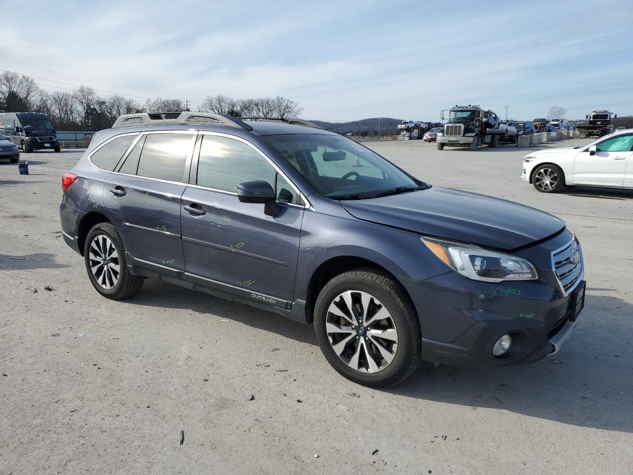 2017 Subaru Outback VIN 4S4BSANC0H3276079 Copart auction photo, front end damage thumbnail 4