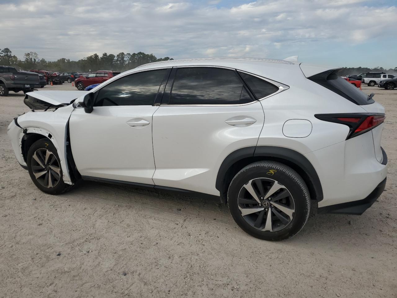2021 Lexus NX VIN JTJGARBZXM5035095 Copart auction photo, front end / minor dent/scratches damage thumbnail 2