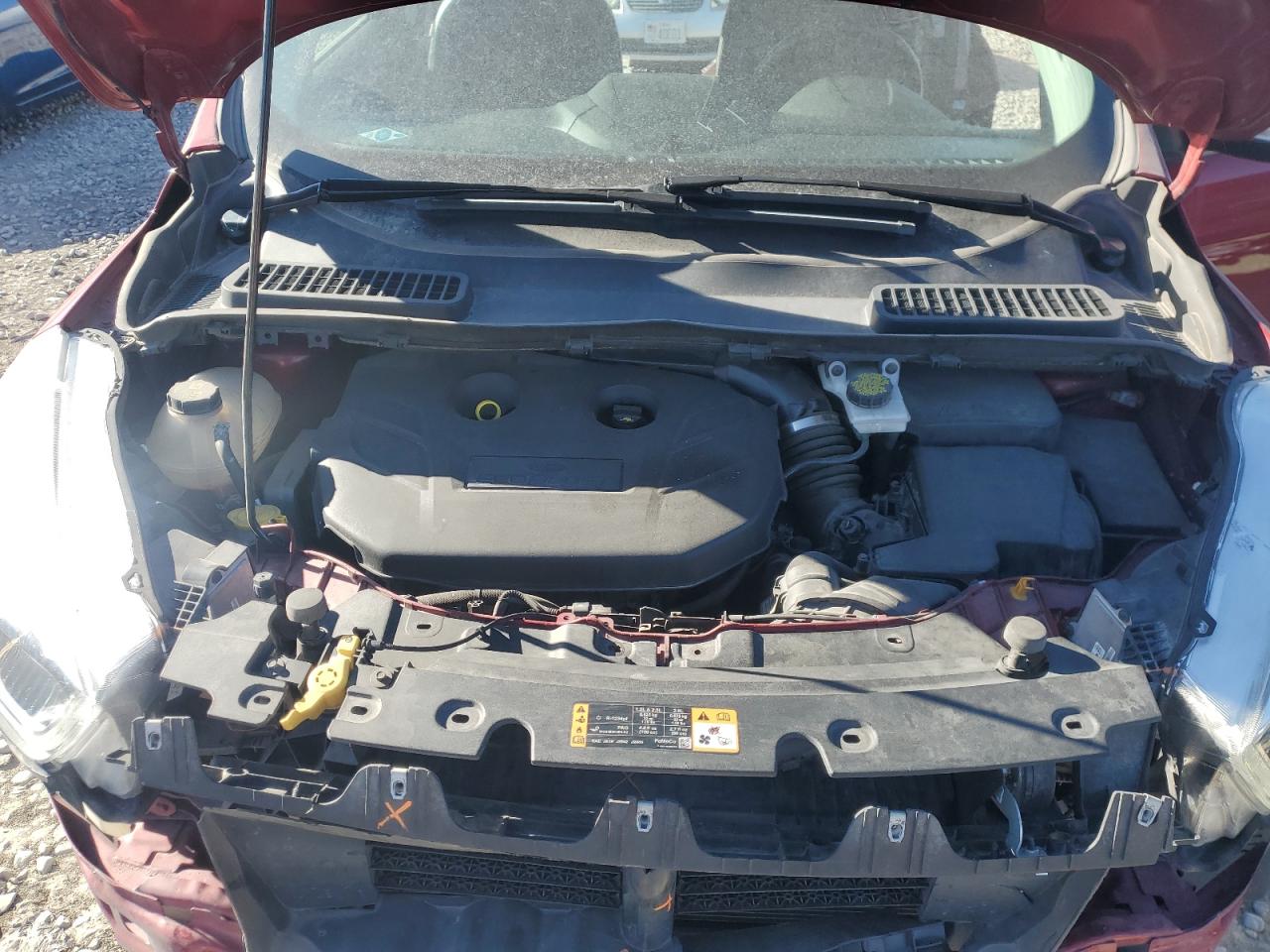 2019 Ford Escape VIN 1FMCU9J91KUA46446 Copart auction photo, front end damage thumbnail 11