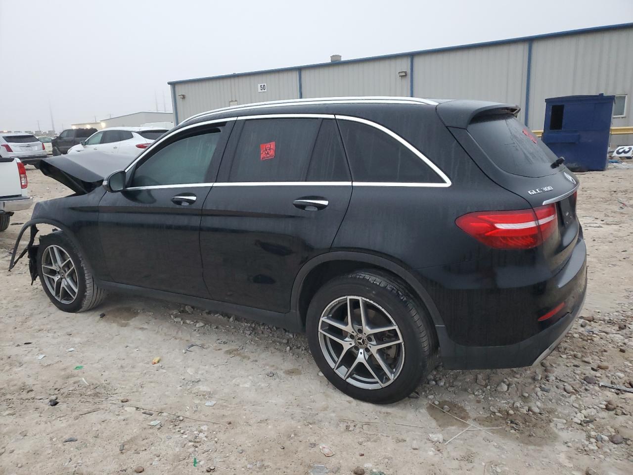 2019 Mercedes-Benz GLC VIN WDC0G4JB0KV138642 Copart auction photo, front end damage thumbnail 2