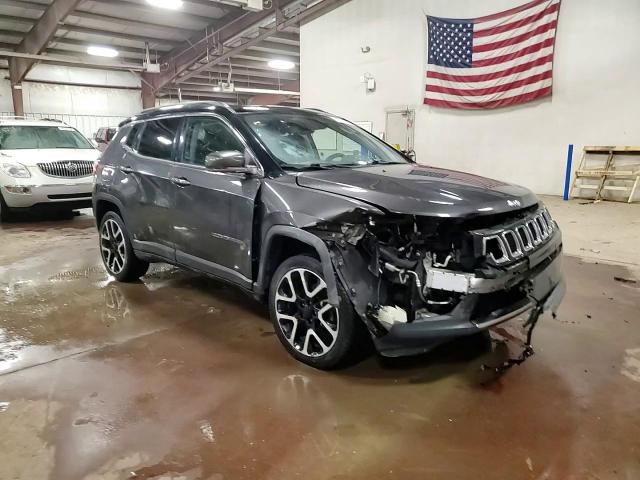 2019 Jeep Compass VIN 3C4NJDCB7KT622916 Copart auction photo, front end / side damage thumbnail 14