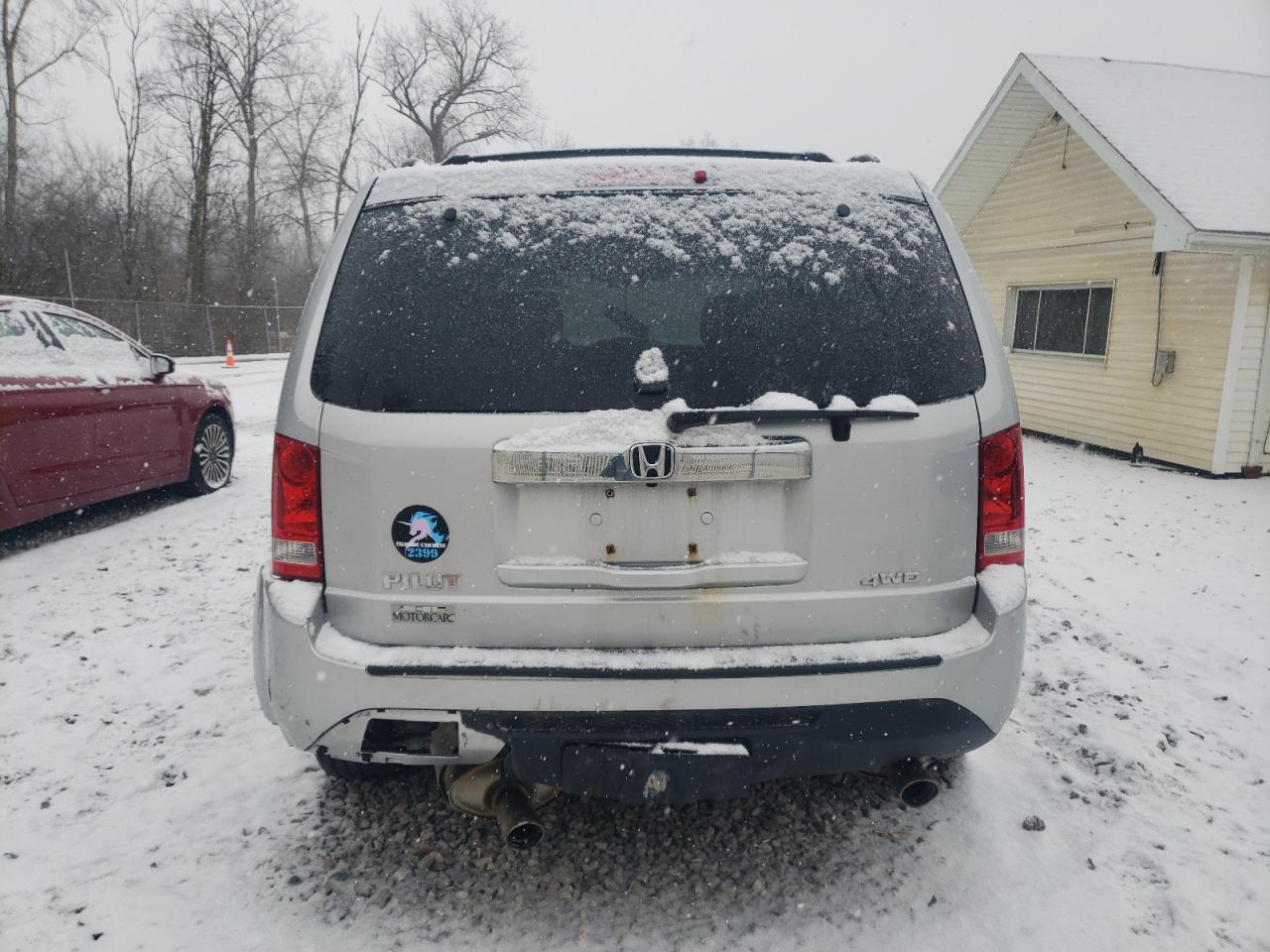 2015 Honda Pilot VIN 5FNYF4H50FB033521 Copart auction photo, front end / rear end damage thumbnail 6