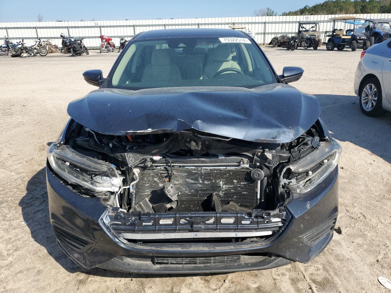 2022 Honda Insight VIN 19XZE4F5XNE000332 Copart auction photo, front end damage thumbnail 5
