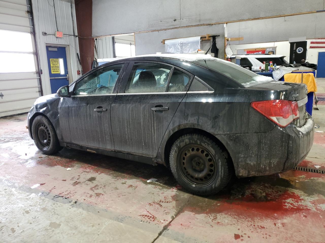 2012 Chevrolet Cruze VIN 1G1PC5SH6C7125286 Copart auction photo, side damage thumbnail 2