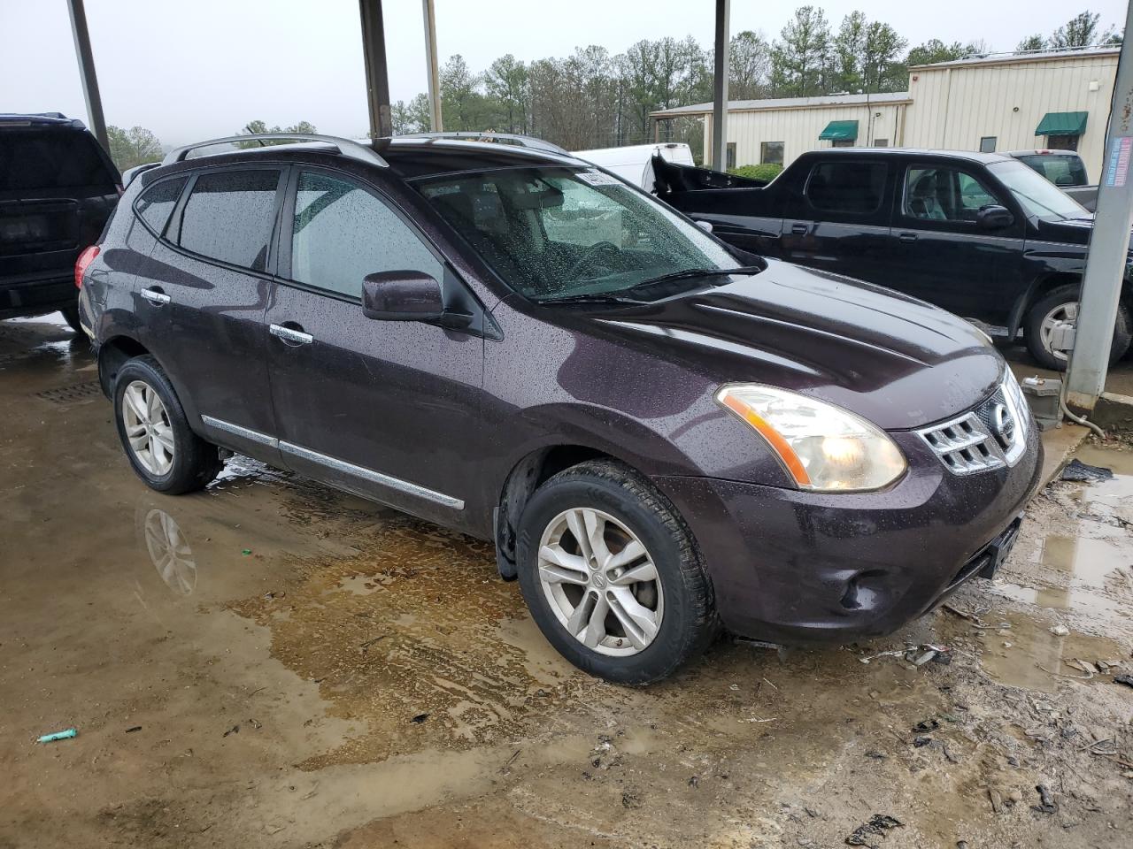 2012 Nissan Rogue VIN JN8AS5MV8CW360964 Copart auction photo, rear end damage thumbnail 4