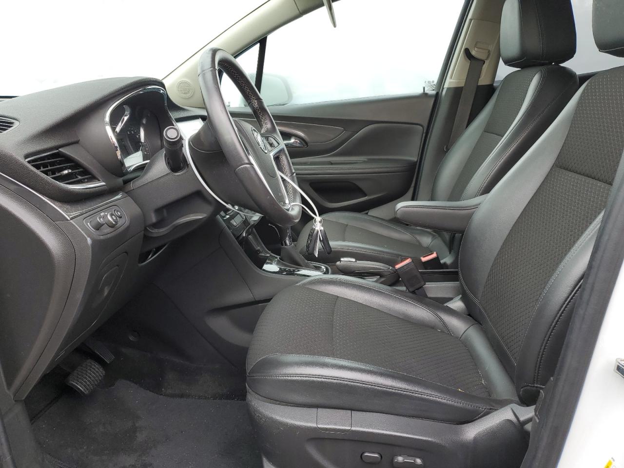 2018 Buick Encore VIN KL4CJ1SB1JB581863 Copart auction photo, side / front end damage thumbnail 7