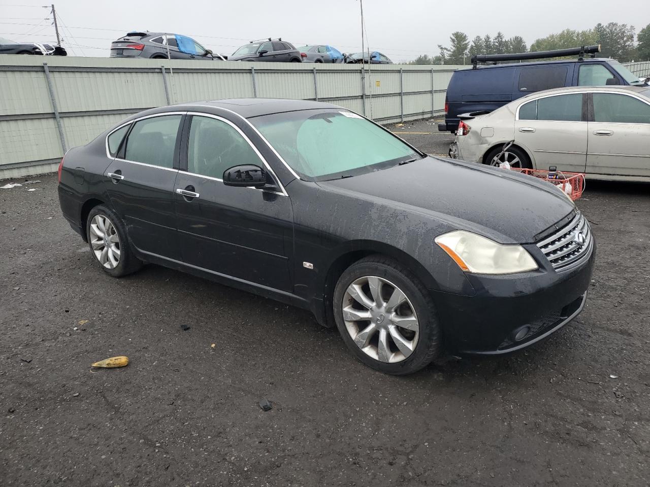 2007 Infiniti M VIN JNKAY01F97M459058 Copart auction photo, side damage thumbnail 4