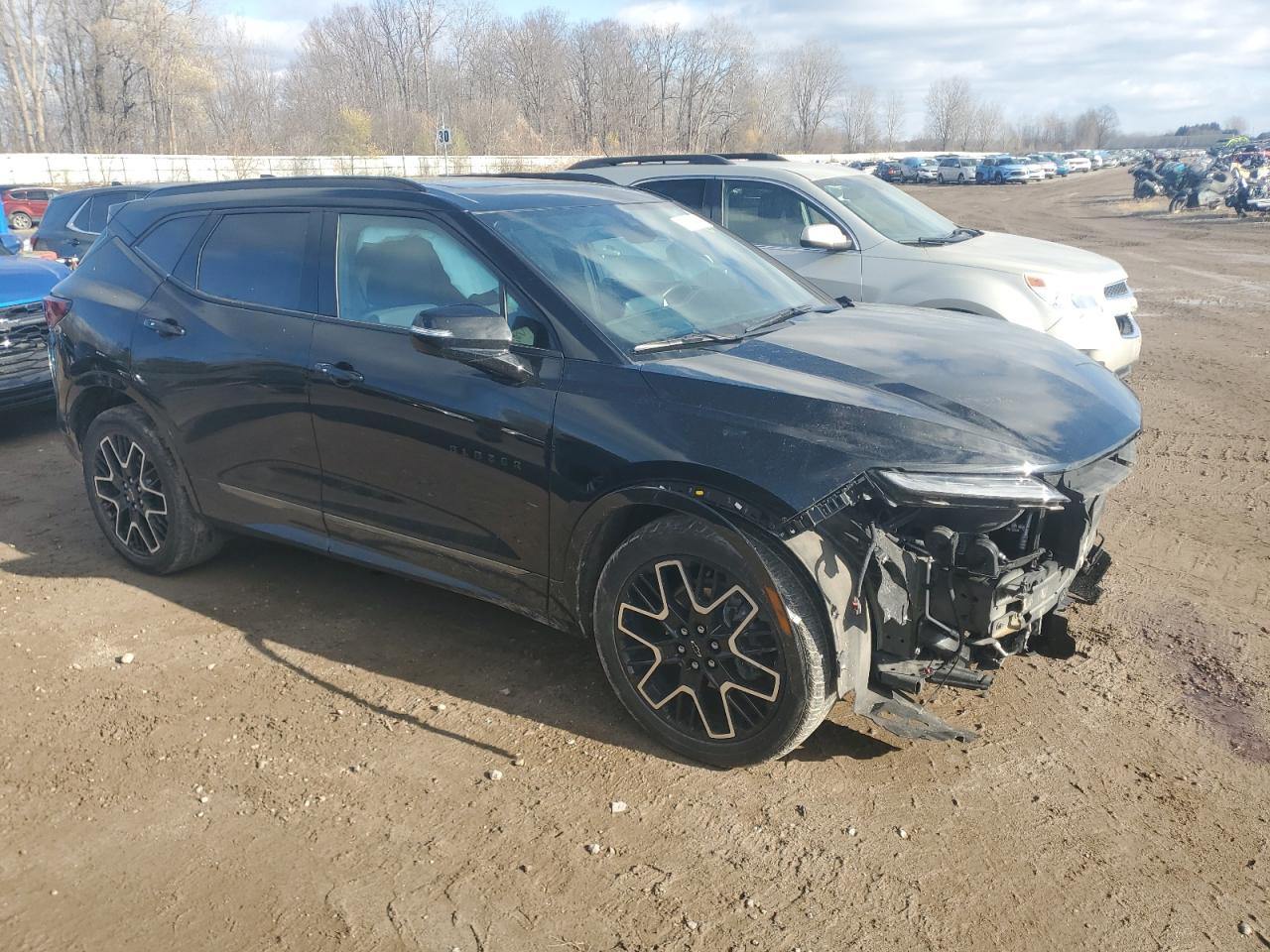 2023 Chevrolet Blazer VIN 3GNKBKRS9PS140433 Copart auction photo, front end damage thumbnail 4