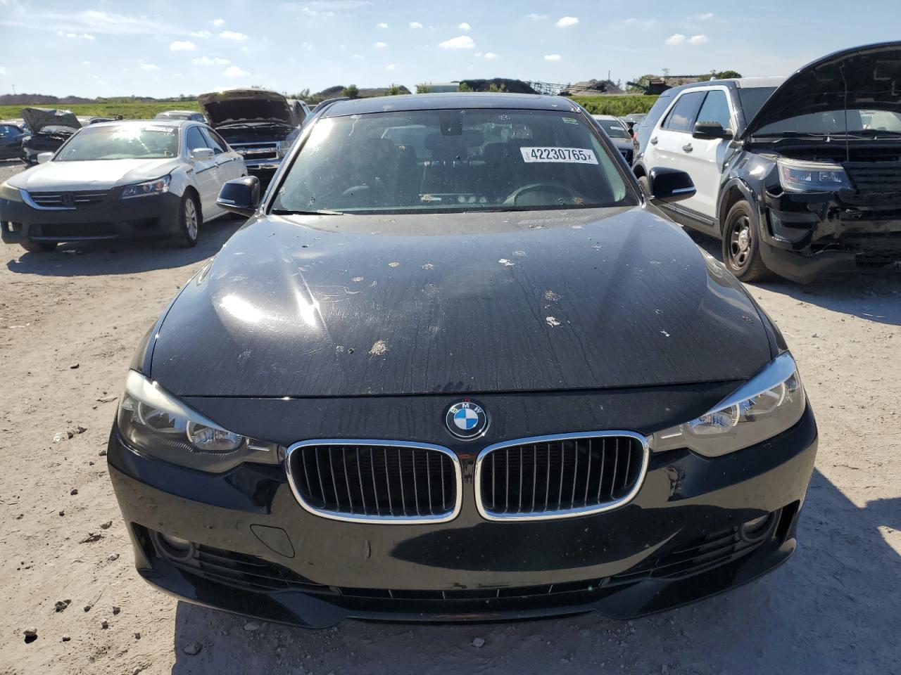 2015 BMW 3er VIN WBA3A5C59FF608617 Copart auction photo, burn - engine / minor dent/scratches damage thumbnail 5