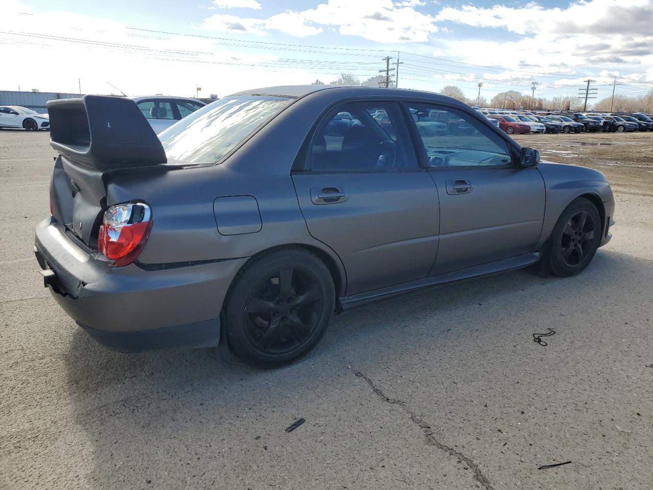 2006 Subaru Impreza VIN JF1GD67676G522680 Copart auction photo, rear end damage thumbnail 3