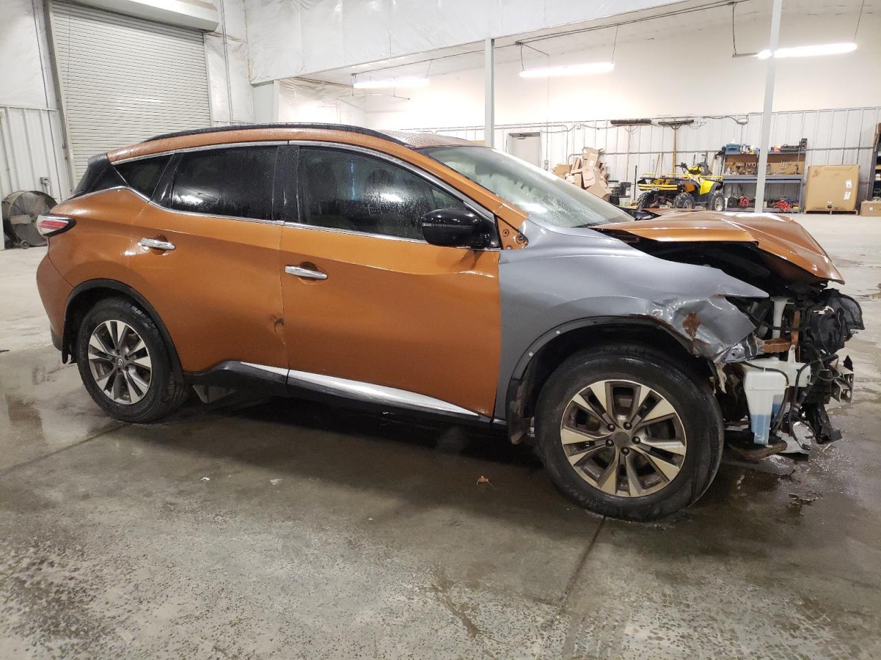 2016 Nissan Murano VIN 5N1AZ2MH3GN106506 Copart auction photo, all over damage thumbnail 4