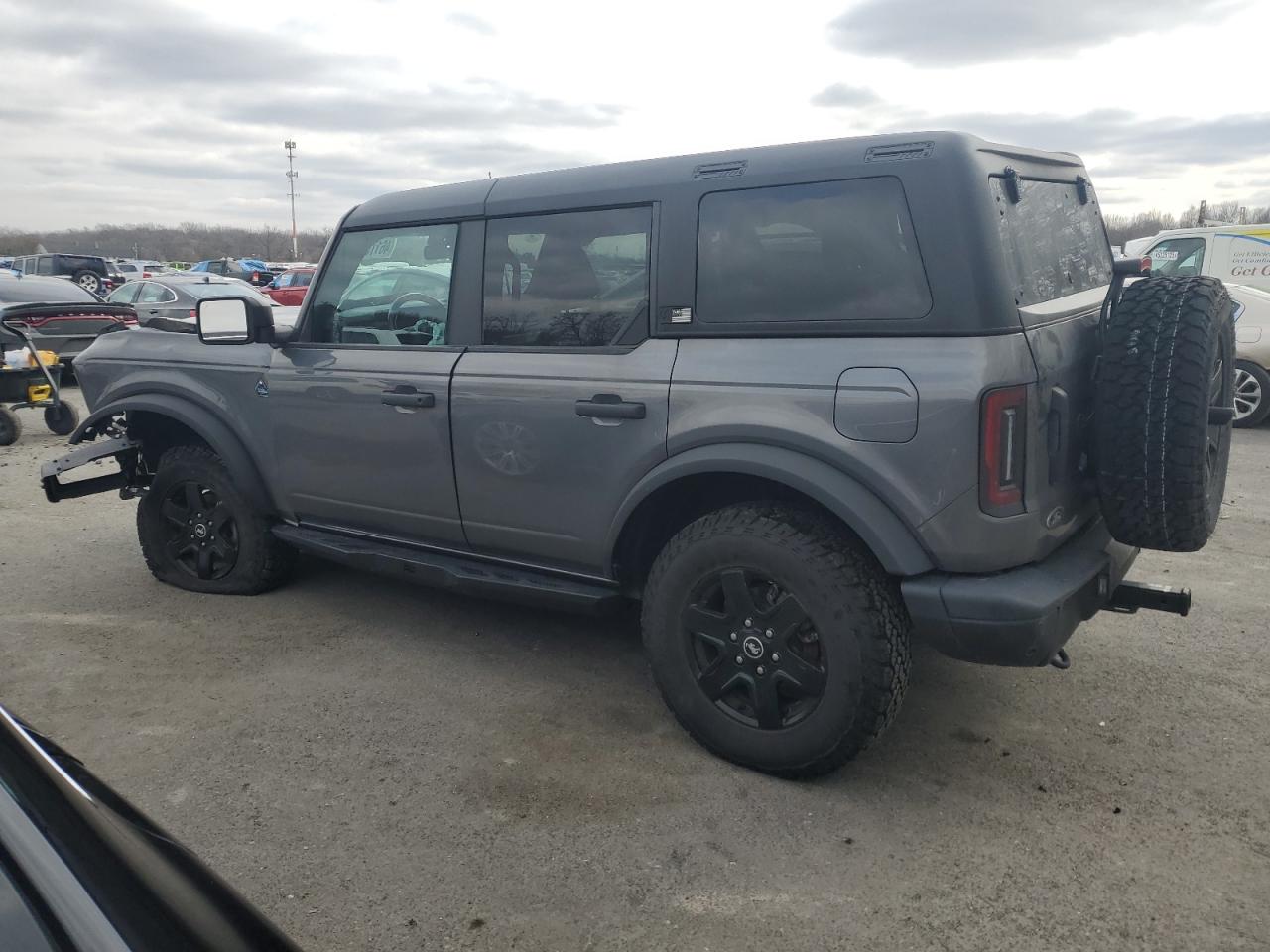 2022 Ford Bronco VIN 1FMEE5BP6NLA79660 Copart auction photo, front end / mechanical damage thumbnail 2