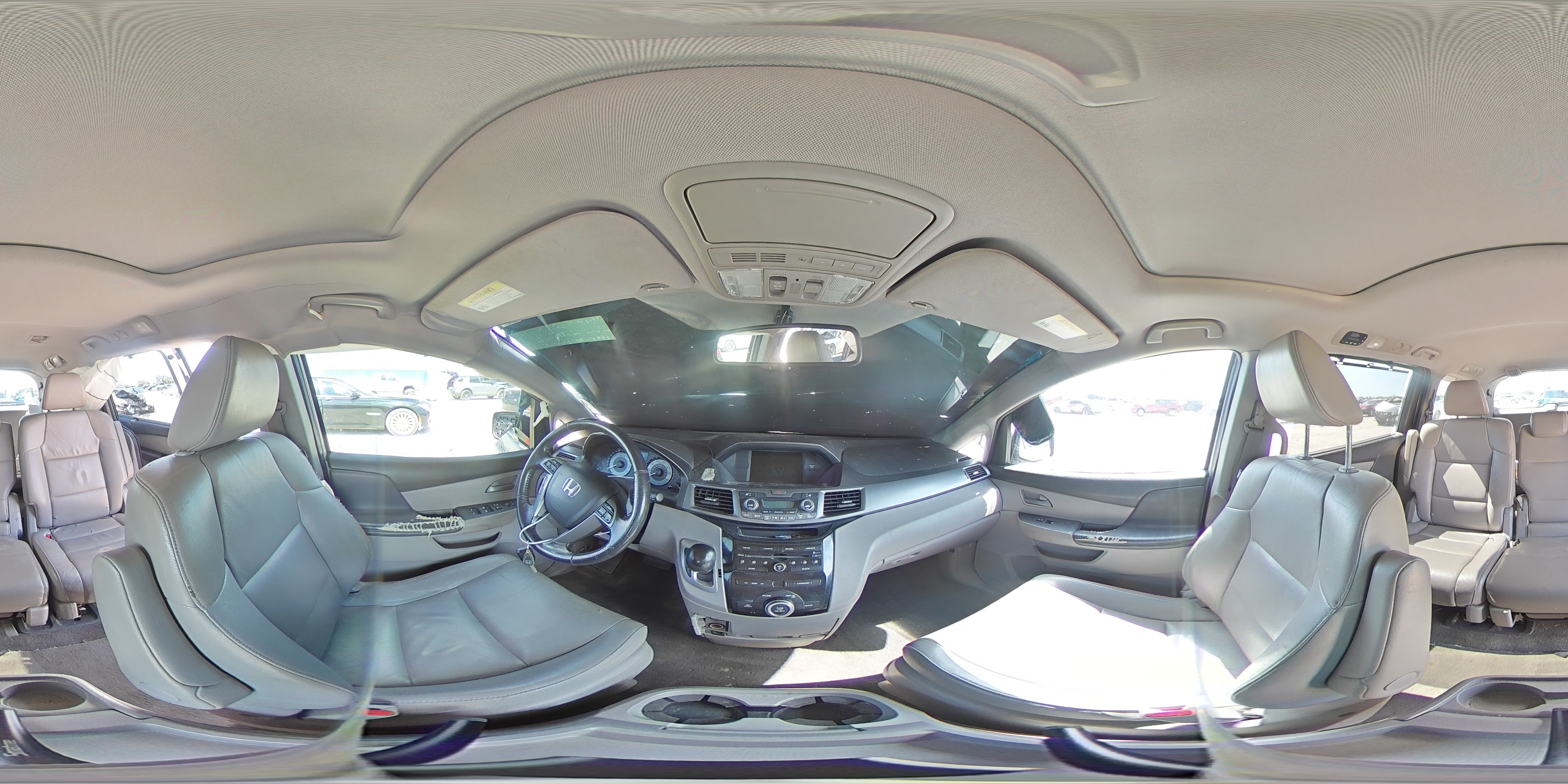 2013 Honda Odyssey VIN 5FNRL5H68DB077159 Copart auction photo, side / rear end damage thumbnail 13