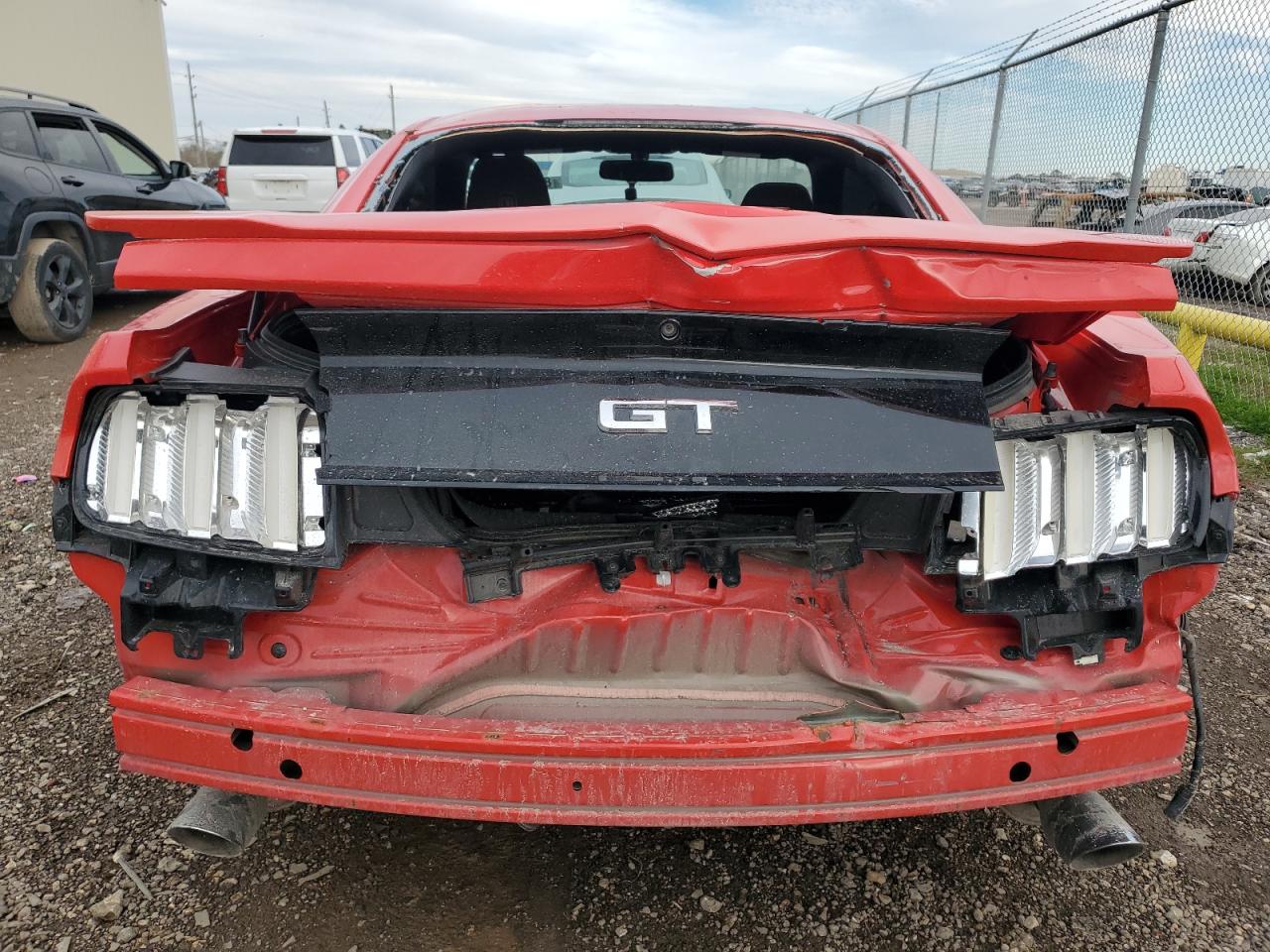 2016 Ford Mustang VIN 1FA6P8CF3G5211488 Copart auction photo, rear end / front end damage thumbnail 6