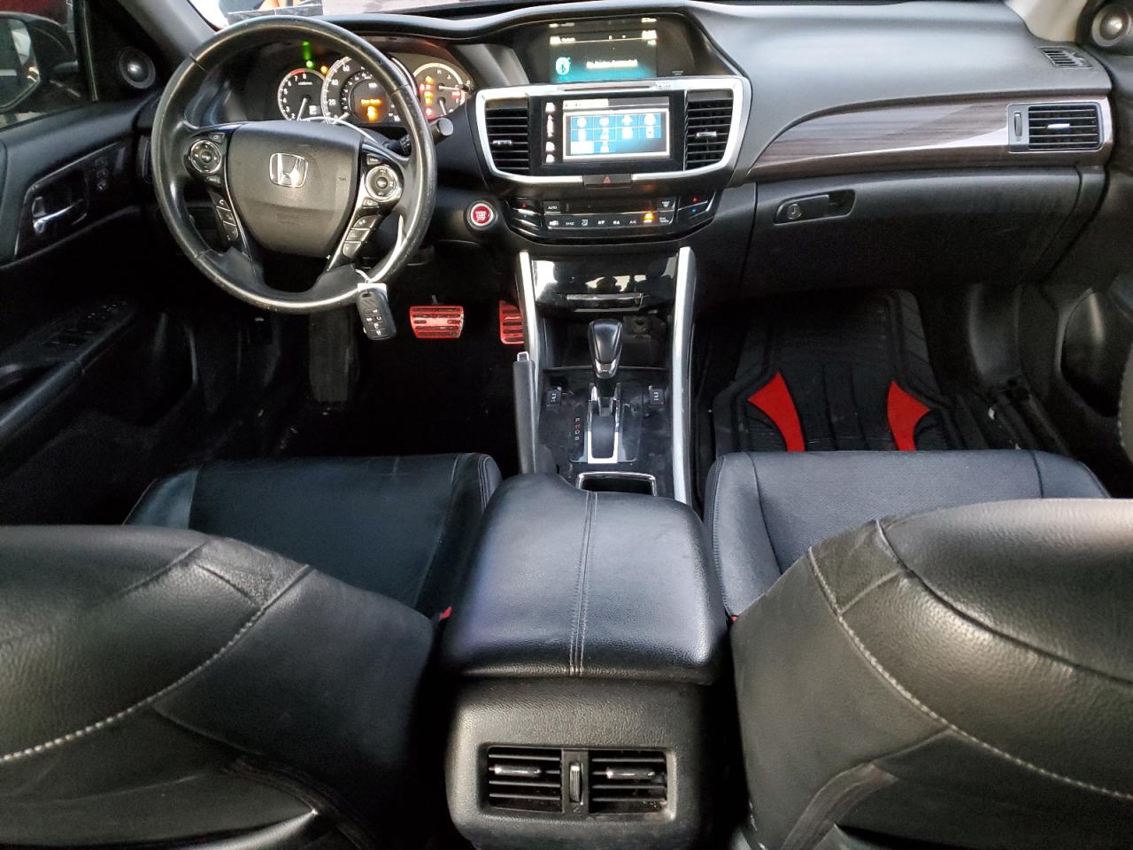 2016 Honda Accord VIN 1HGCR3F04GA034797 Copart auction photo, side / front end damage thumbnail 8