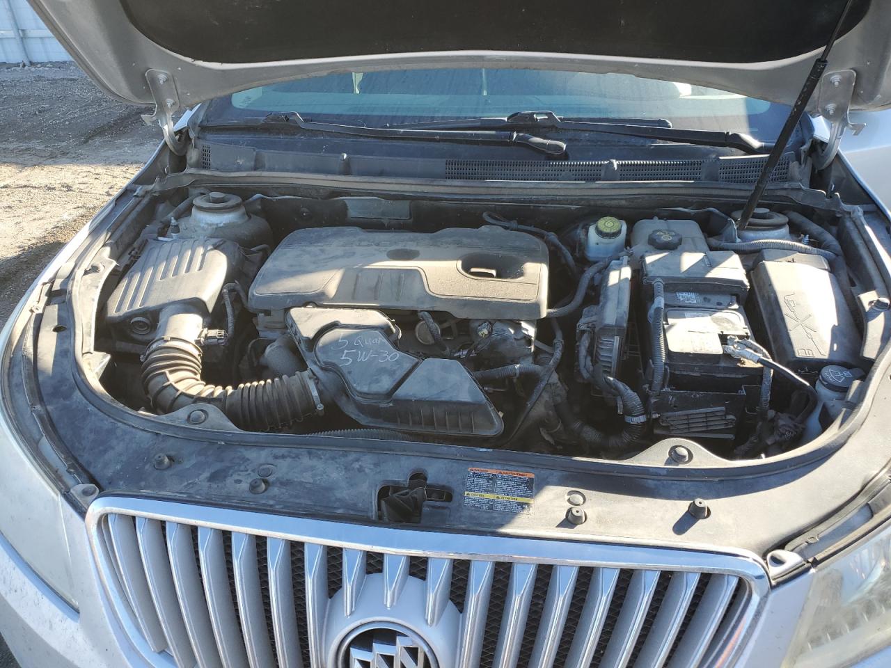 2011 Buick LaCrosse VIN 1G4GC5EC3BF179961 Copart auction photo, all over damage thumbnail 11