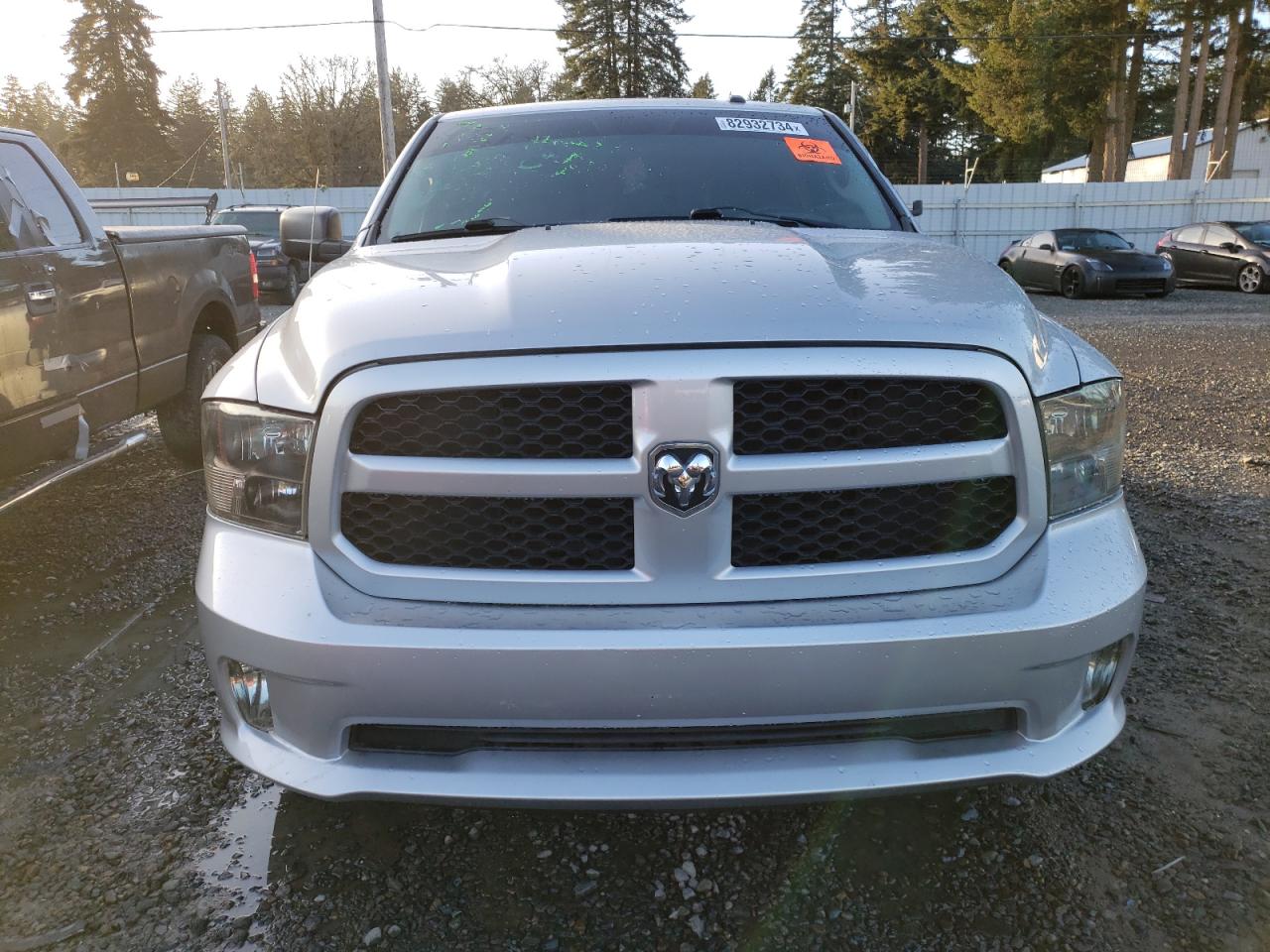 2014 RAM 1500 VIN 3C6JR6AT3EG101064 Copart auction photo, all over damage thumbnail 5