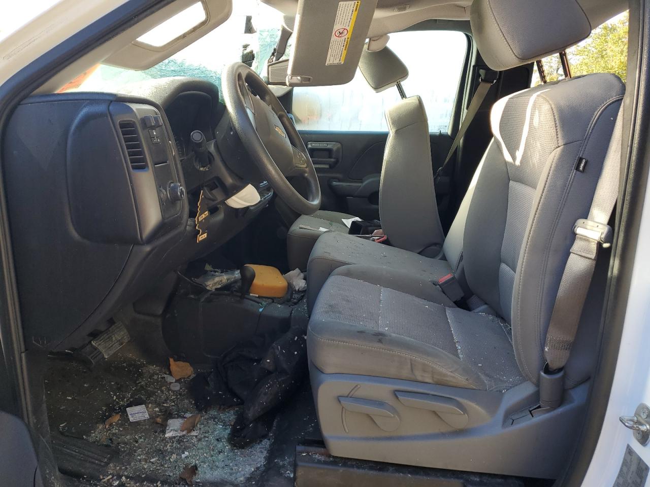 2016 Chevrolet Silverado VIN 1GC0KUEG9GZ161203 Copart auction photo, top/roof / rear end damage thumbnail 7