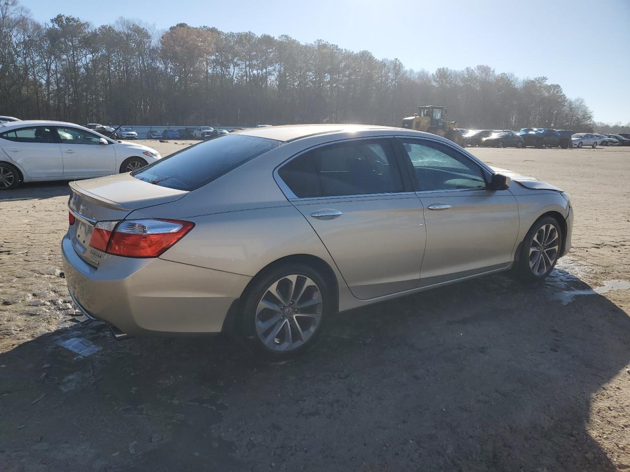 2014 Honda Accord VIN 1HGCR2F51EA191528 Copart auction photo, front end / rear end damage thumbnail 3
