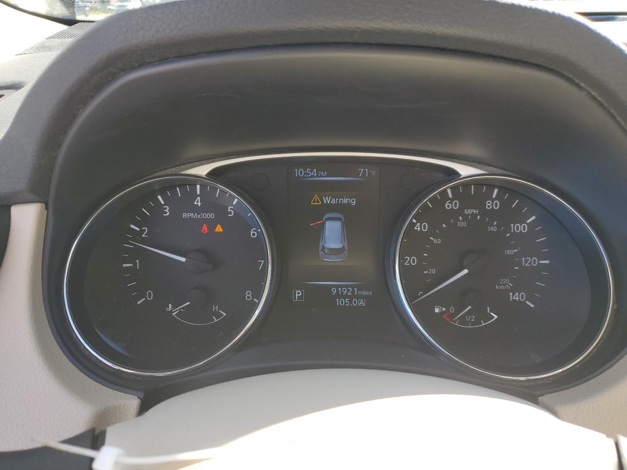 2014 Nissan Rogue VIN 5N1AT2MT5EC788318 Copart auction photo, top/roof damage thumbnail 9