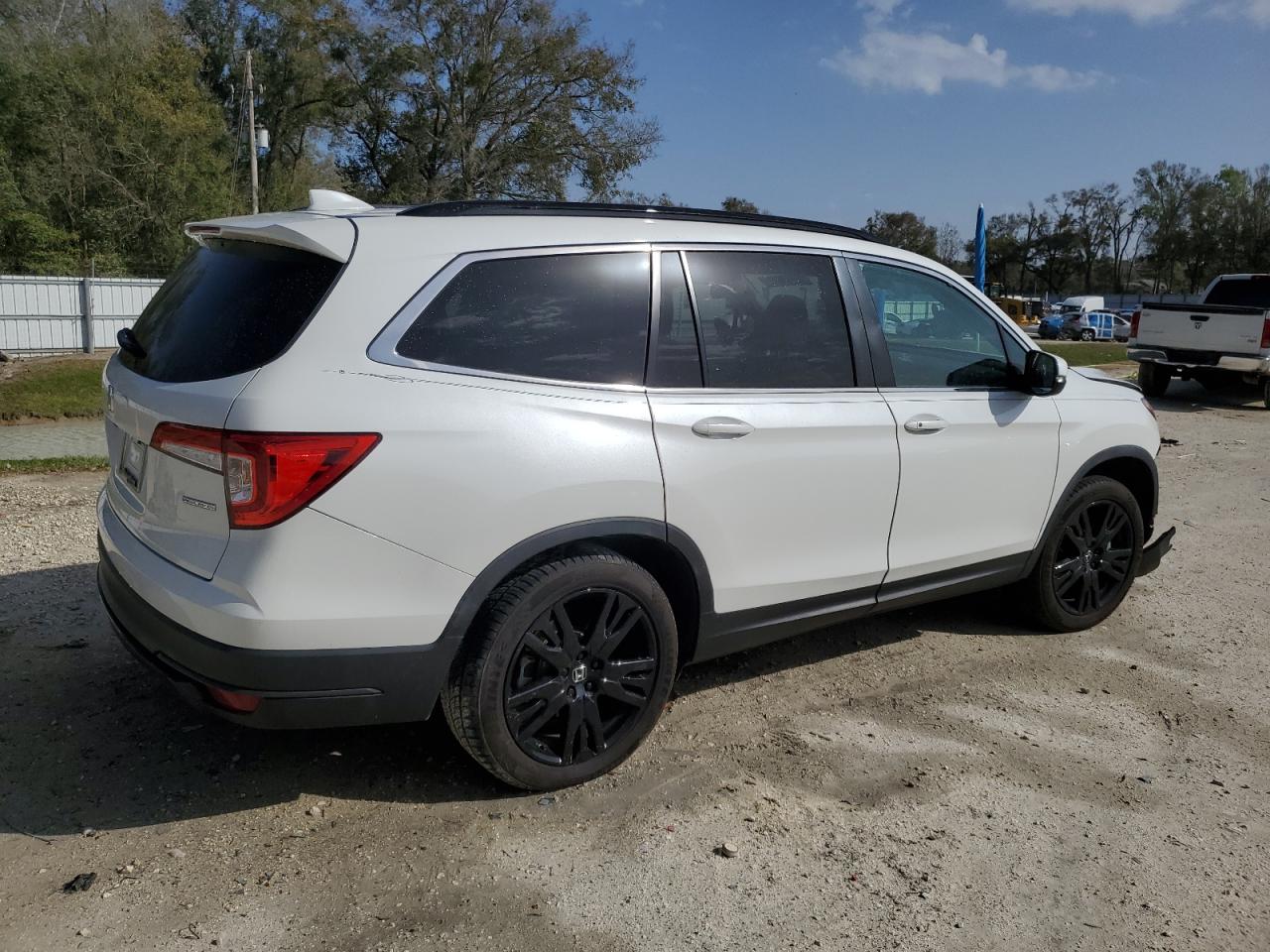 2021 Honda Pilot VIN 5FNYF5H21MB008247 Copart auction photo, front end damage thumbnail 3