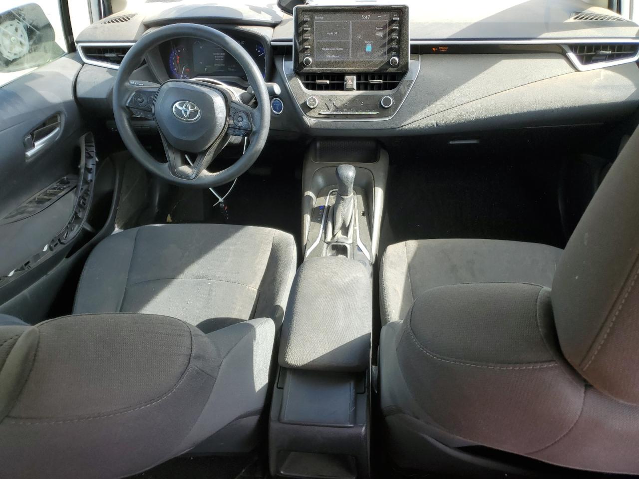 2020 Toyota Corolla VIN JTDEBRBE7LJ029233 Copart auction photo, side / front end damage thumbnail 8