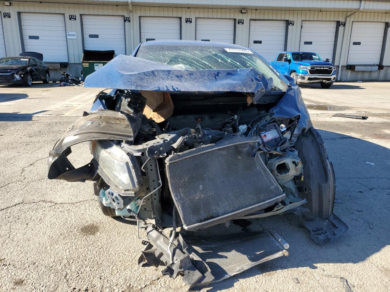 2012 Honda Civic VIN 19XFB2F56CE083223 Copart auction photo, front end damage thumbnail 5