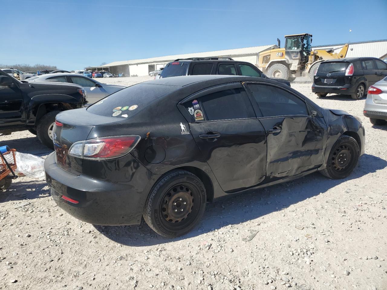 2013 Mazda 3 VIN JM1BL1TG9D1851051 Copart auction photo, all over damage thumbnail 3